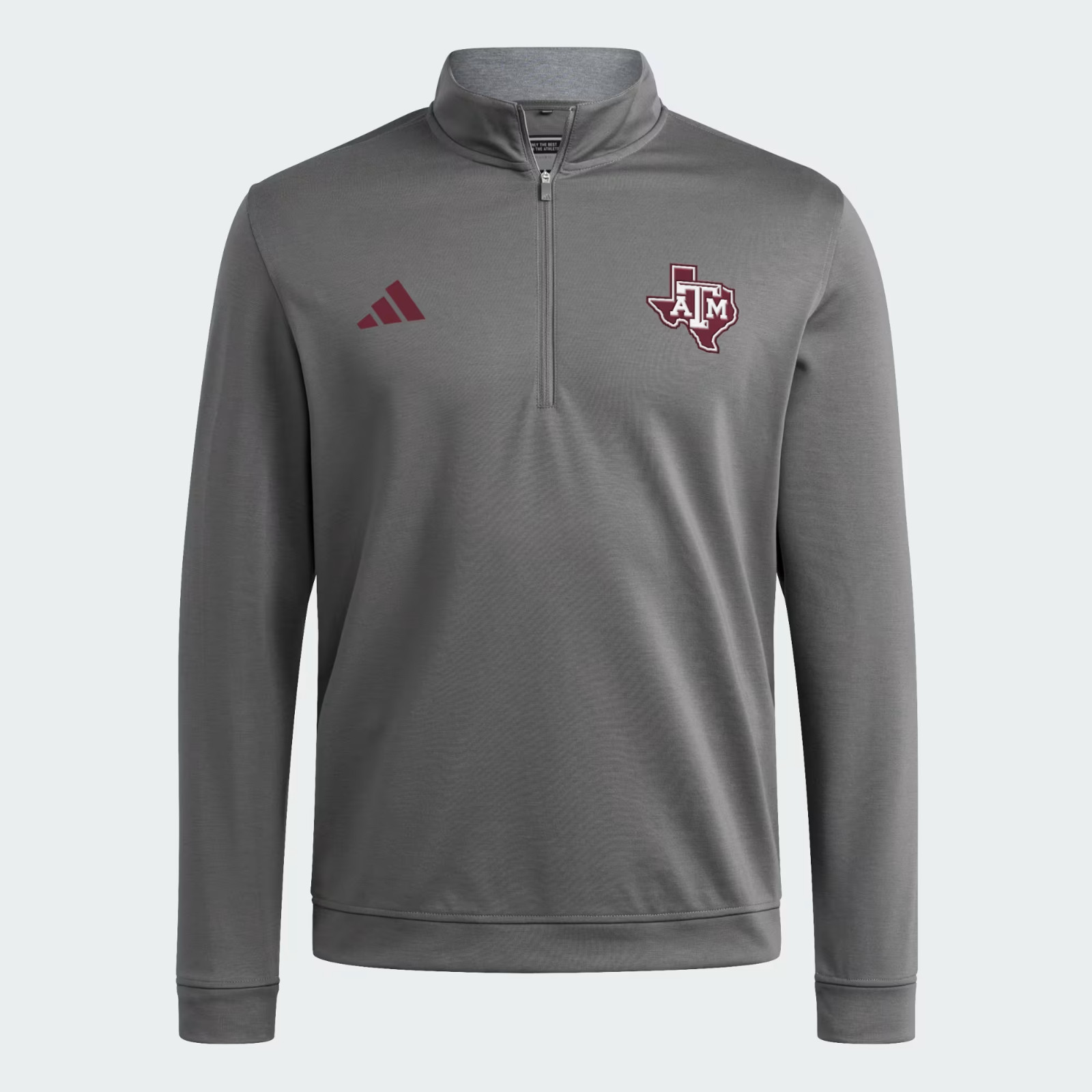 adidas Texas A&M Aggies Elevated Coaches Golf 1/4 Quarter Zip Large JZ8591 $100 gallery