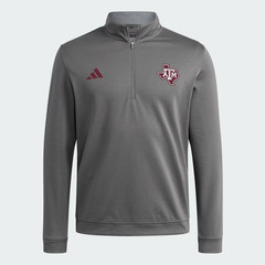 adidas Texas A&M Aggies Elevated Coaches Golf 1/4 Quarter Zip Large JZ8591 $100