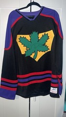 *signed* Kevin Smith The Hundreds Bluntman Chronic Hockey Jersey 2XL