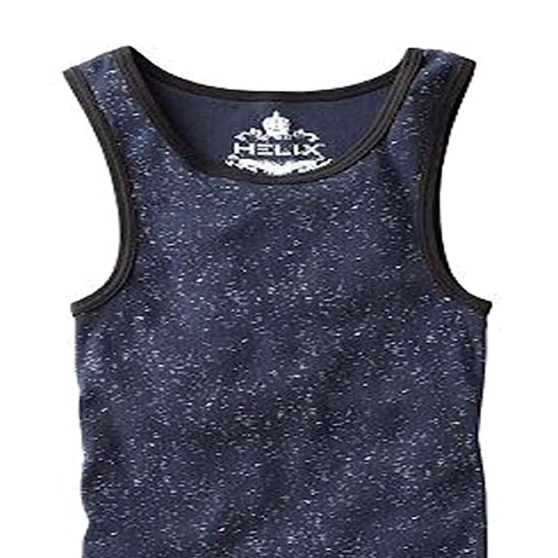 Helix Men's Navy Total Eclipse Tank Top - NWT gallery