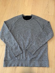 LULULEMON Engineered Warmth Long Sleeve Crew Heather Grey Pullover Small