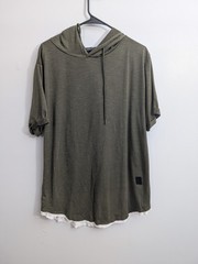 A3 Men’s SIIMHWRSS Green Short Sleeve Shirt Designer Quality