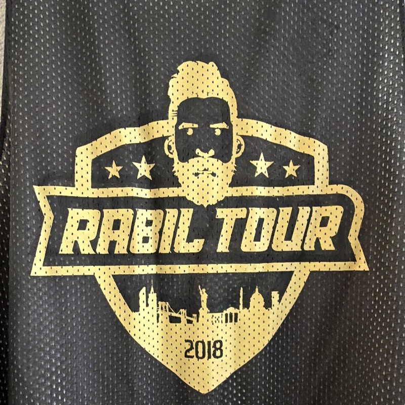 AUTOGRAPHED New Balance Rabil Tour 2018 Reversible Mesh Tank Jersey Men’s L/XL gallery