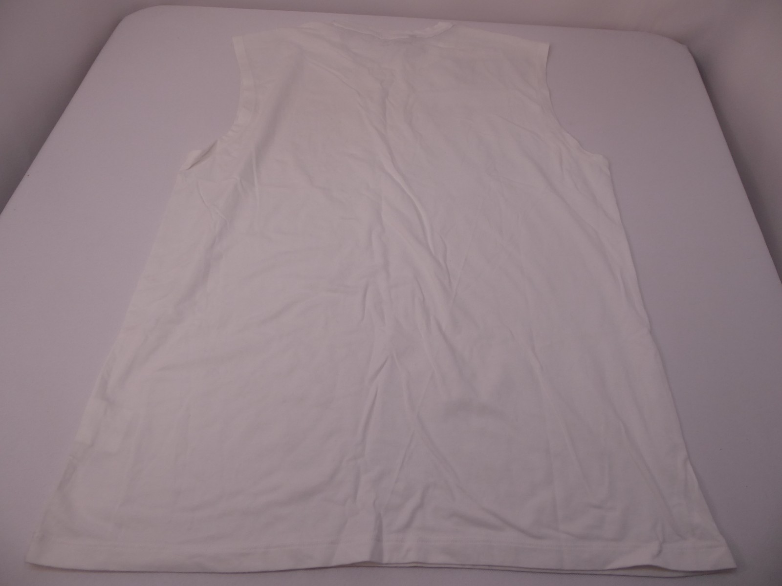 NWT VRST Essential Muscle Tank Pure White Sleeveless Medium Shirt gallery