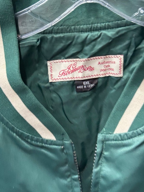 JC Freeman & Sons Retro Baseball All Star Zip JACKET 6XL XXXXXXL gallery