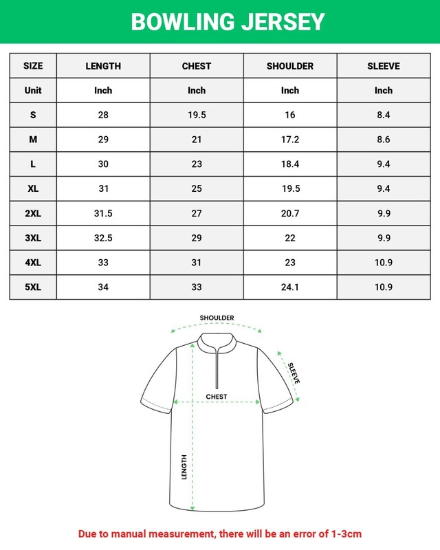 Personalized Bowling Team Bowling Jersey Shirt S-5XL gallery