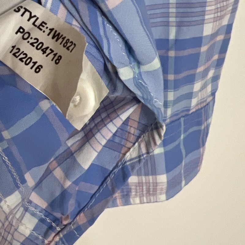 Vineyard Vines Mens Size XL Performance Fishing Harbor Shirt Vented Blue Nylon gallery