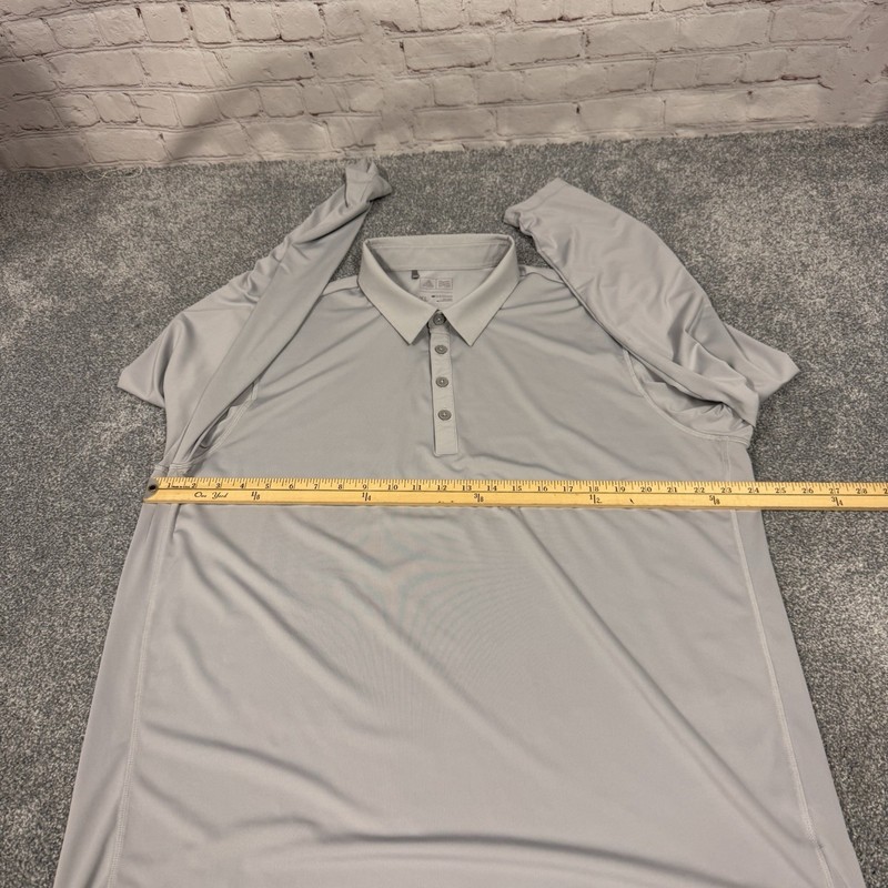 Adidas Philadelphia Cricket Club Polo Mens XL Gray Blue Golf Shirt Climacool gallery