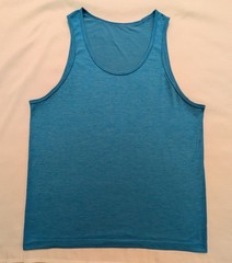 Lululemon Men’s Metal Vent Tech Tank Top Sleeveless Gym Training Blue Large L