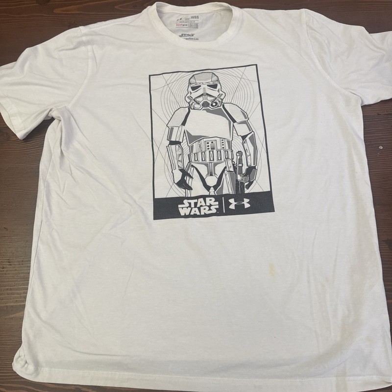 Under Armour Star Wars STORM TROOPER Heat Gear Loose Fit T Shirt - Large gallery