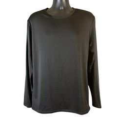 Body Glove Men’s XL Black Long Sleeve Performance Rash Guard Shirt Crew Neck