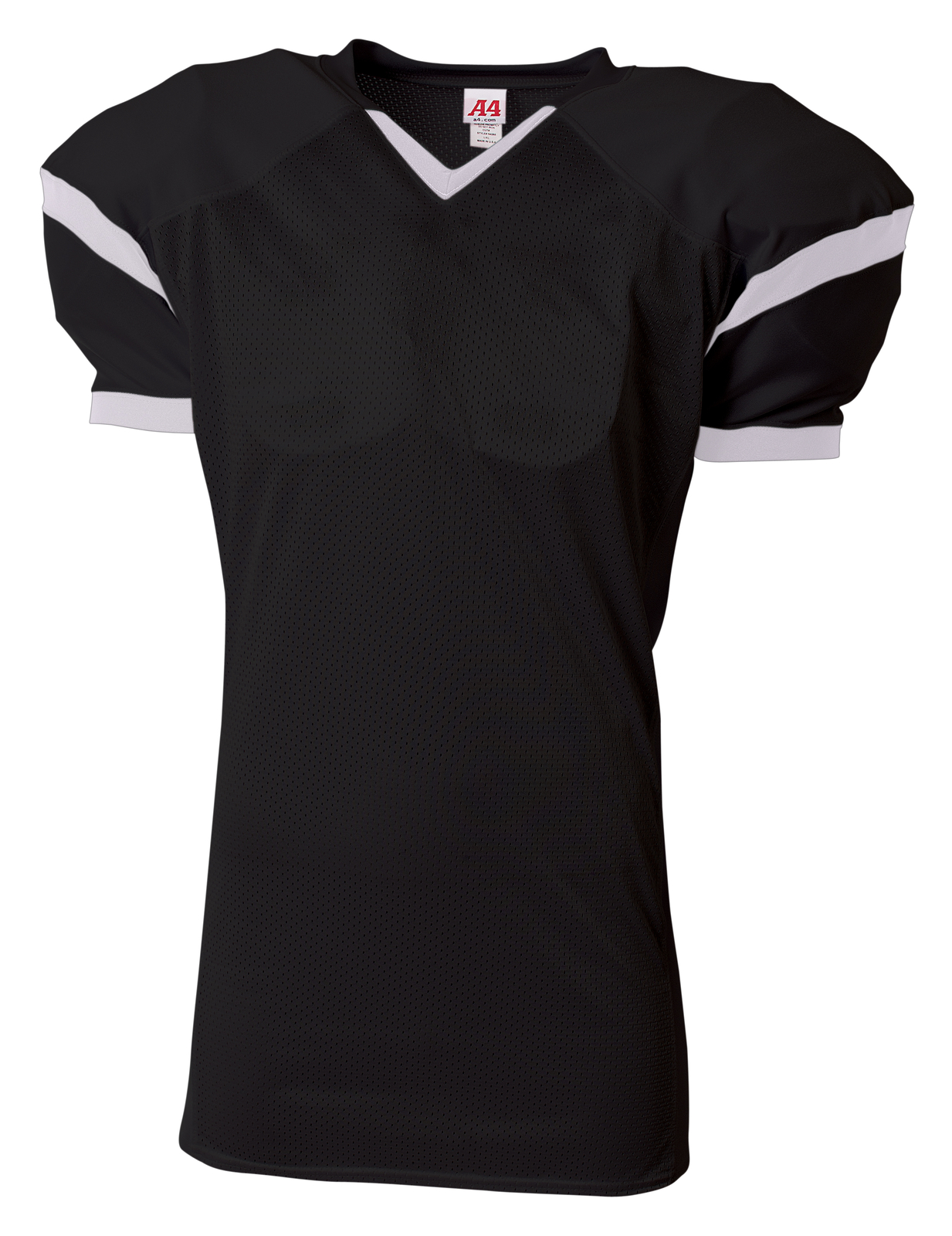 A4 Mens Polyester Pro-Brite Mesh Body Rollout Football Jersey N4265 M-4XL gallery