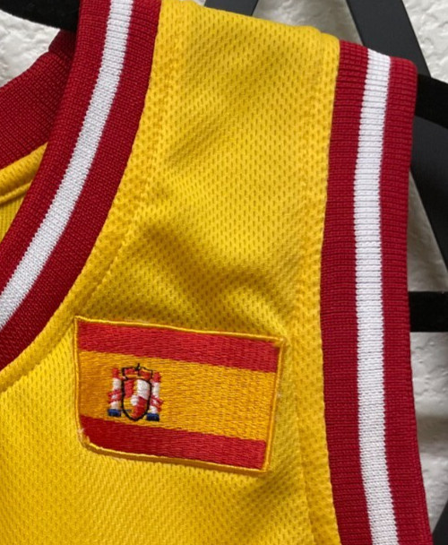 Premium Brand Men's Spain Basketball Jersey Custom Made Medium gallery
