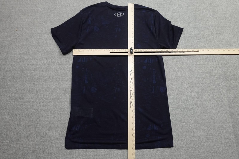 Under Armour Shirt Mens Small Blue Threadborne Run Fitted Running Performance gallery