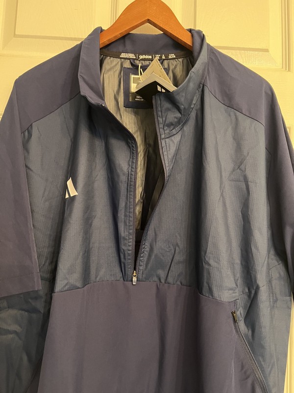 Adidas Men’s 1/4 Zip Pullover 2XL Navy Blue New w/ Tags $60 MSRP gallery