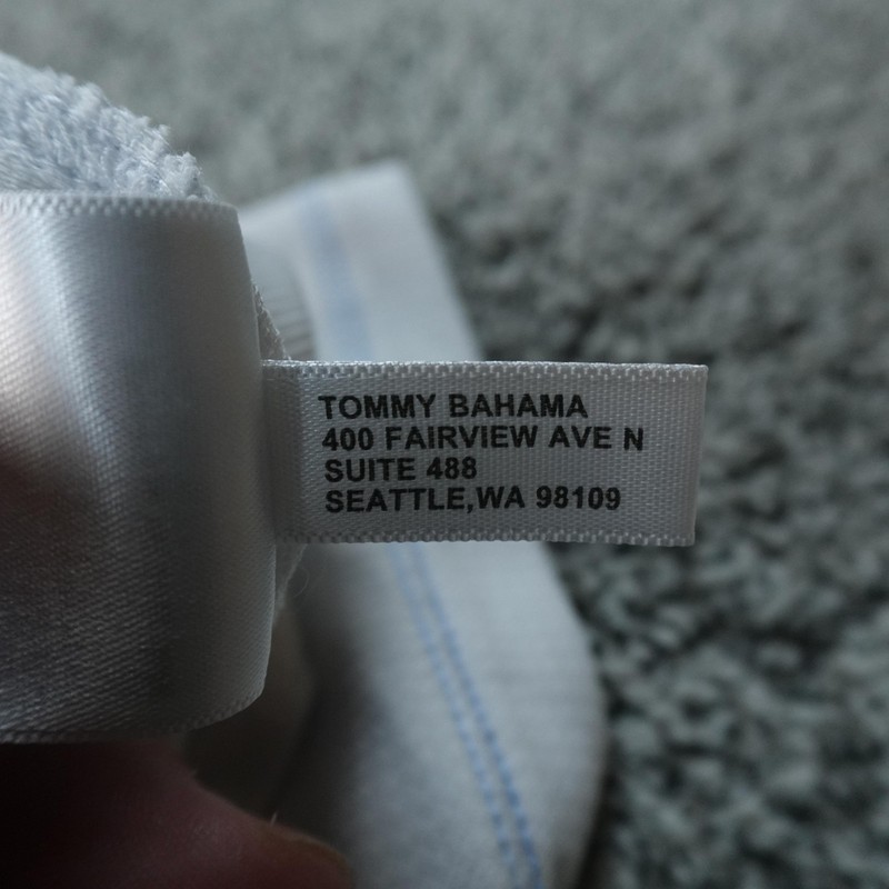 Tommy Bahama Shirt Mens L White Island Zone V Neck Lightweight Performance Tee gallery