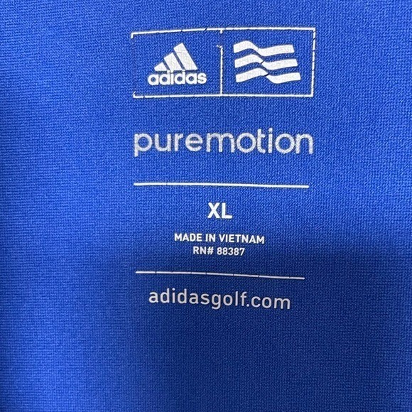 Adidas Golf Pure Motion Blue Pullover Mens XL gallery