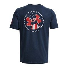 Under Armour 1377067 Men’s UA Freedom Freedom Amp 4 T-Shirt, Academy, Small