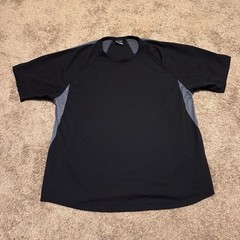 Vintage Nike Sphere Dry Shirt Mens XL Black Athletic Short Sleeve Logo