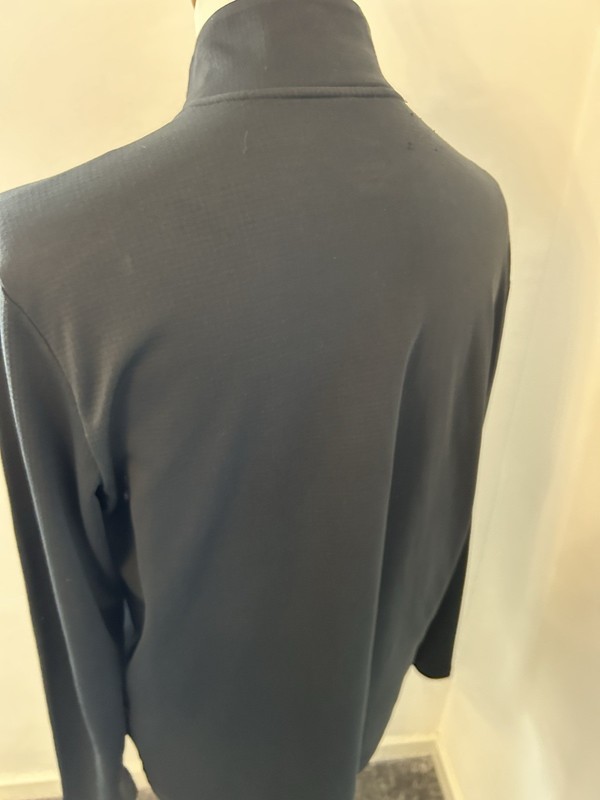 Nike Pacer 1/4 1/2 Zip Black Top Pullover Large L BV4755-010 gallery