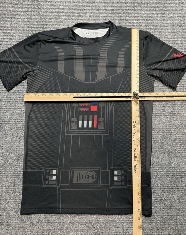 Under Armour Darth Vader Compression Shirt Mens XL Workout Lifting Performance gallery