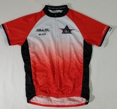 American Diabetes ADA Red Rider Tour de C*re NEC 2018 Primal Cycling Shirt Men L