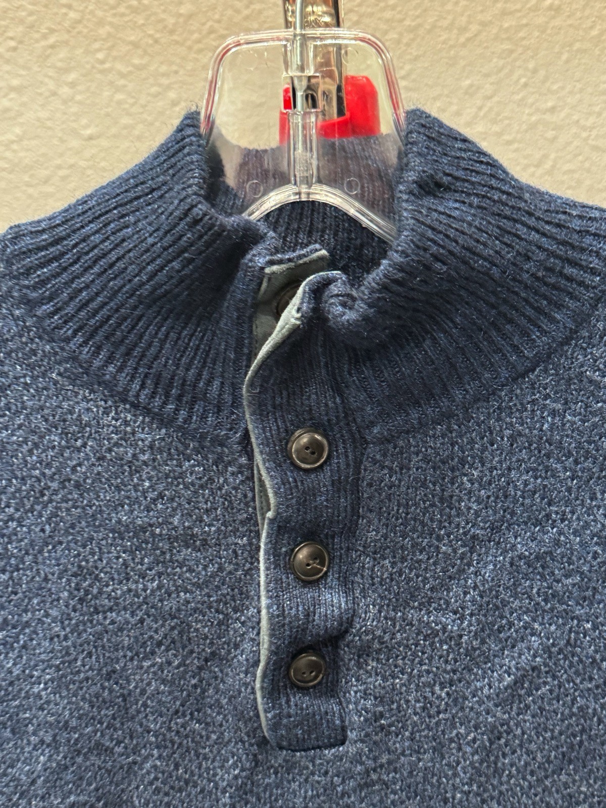 Polo Ralph Lauren 100% Silk Leather SWEATER Large L Slim gallery