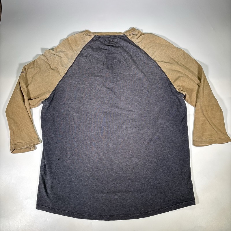 under armour Baseball Shirt Thrashed Distressed Men Size Large Grunge Streetwear gallery