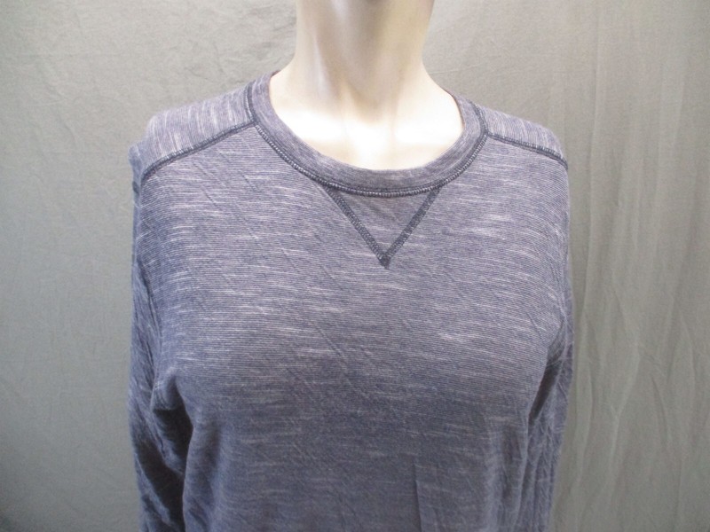 The North Face Size S Men Modal Cotton Blend V-Neck Long Sleeve Athletic Top 853 gallery