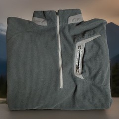 Marmot Thermal 1/4 Zip Pullover Men’s Black Long Sleeve Tech Pocket Size XL