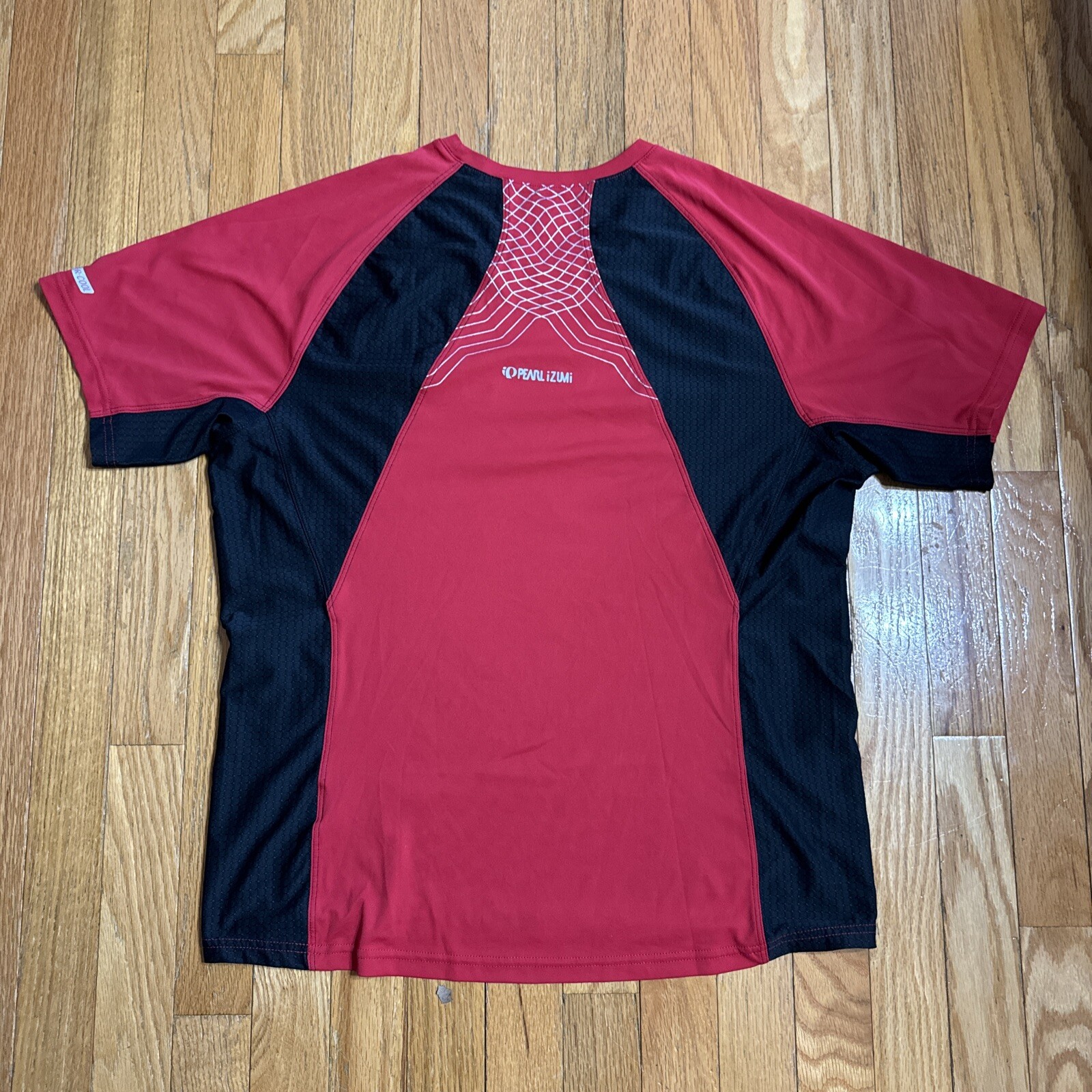 Pearl Izumi Elite Series Ultra Running T-Shirt Red/Black Men's Medium M gallery