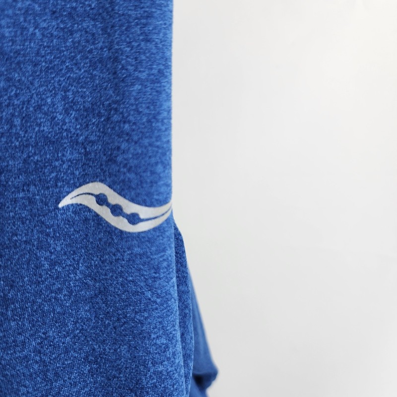 Saucony Pullover Mens XXL Blue Activewear 1/2 Zip Thumbholes gallery
