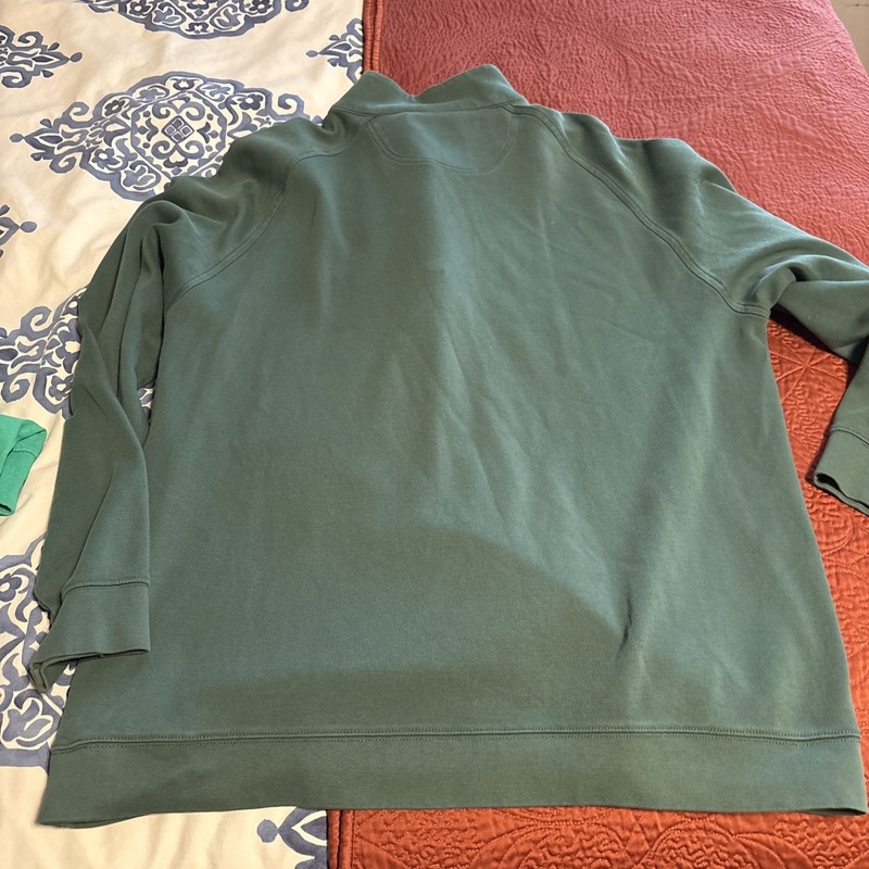 Men’s Greg Norman quarter zip pullover sz M or Large gallery