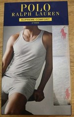 Polo Ralph Lauren Supreme Comfort 2 Tank Tops Tanks Size M Grey