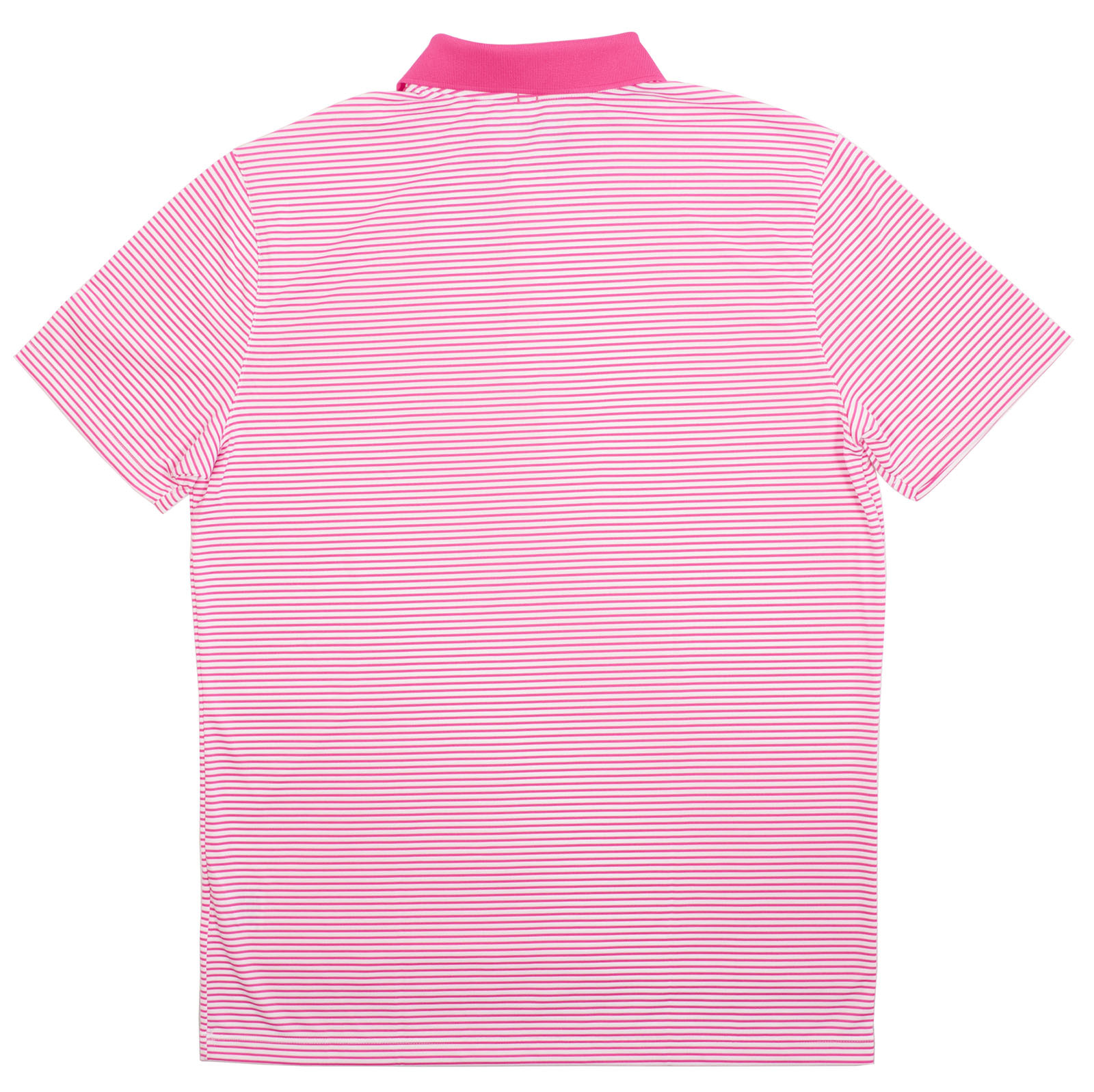 Nike Mini Victory Stripe Tour Pink Men's Golf Polo Shirt 725520 AS gallery