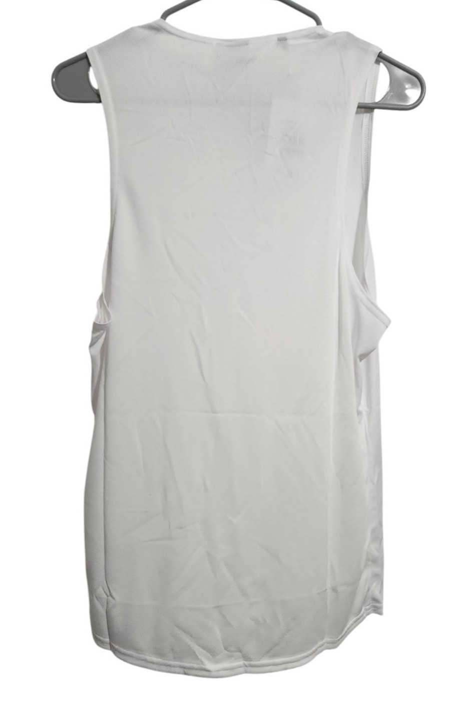 Gymshark Mens S Slim Fit Arrival Tank Sleeveless Shirt White Gym Workout gallery
