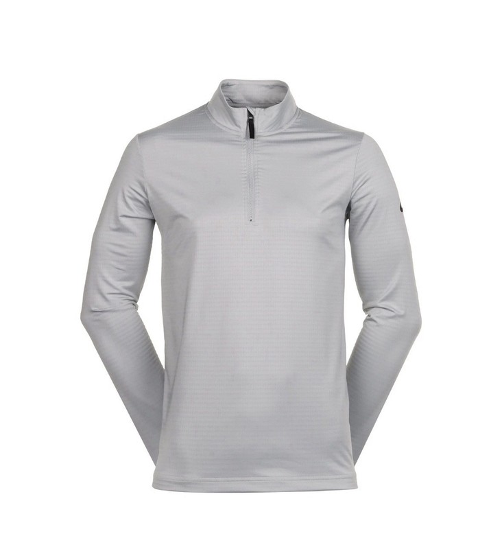 Nike Victory Dri-Fit 1/2 Zip Golf Top Light Smoke Grey FD5837-077 Men's Size XXL gallery