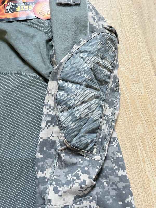 NWT Massif US Army Combat Shirt ACS Men M Large Flame Resistant ACU Digital Camo gallery