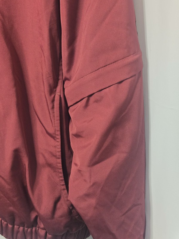 Pro Tour Golf Mens Convertable Long Sleeve Pullover Burgundy Size XL warm EUC gallery