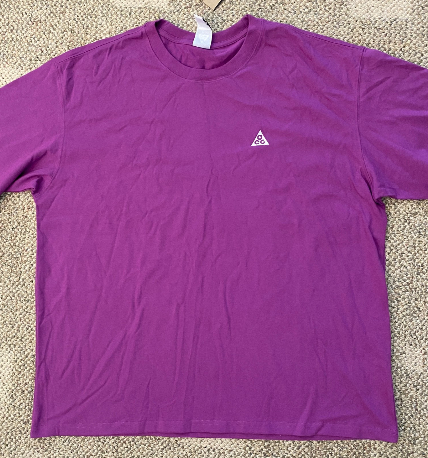 Nike ACG T-Shirt Top Shirt Long Sleeve FQ3738-506 Bold Berry Mens XL gallery