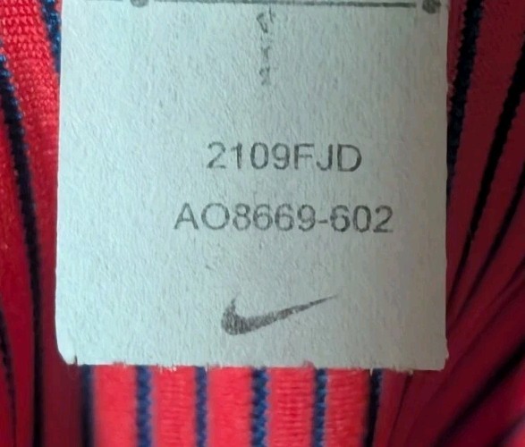 Nike Men 2023 USA International Team Pro Elite Track Singlet AO8669-602 Size S gallery