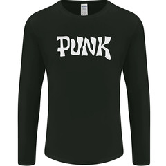 Punk As Worn By Mens Long Sleeve T-Shirt