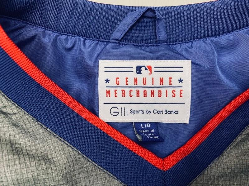 Chicago Cubs GIII Sports Carl Banks MLB Pullover Windbreaker Jacket Large 8263 gallery