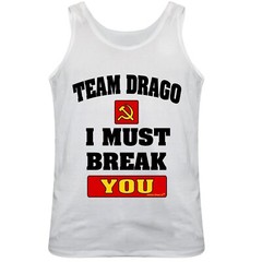 Ivan Drago Quote, Rocky IV Inspired Boxing Film, Vest Top, Regular Fit, White