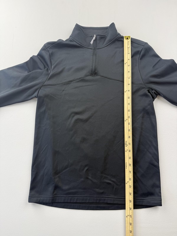 Under Armour ColdGear Pullover Mens Small Black Quarter Zip Performance Top gallery