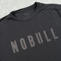 NOBULL Just the Horns Mens Black Short Sleeve Training T-Shirt Size Medium Gym
