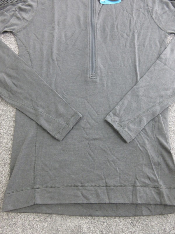 Smartwool Pullover Men Medium Gray 1/4 Zip Merino Wool NTS Mid 250 Base Layer 15 gallery