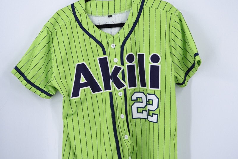 AKILI #22 Baseball Jersey - Teacher #23 - Mens Small gallery