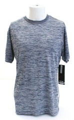 Head Dri Motion Hypertek Heather Gray Short Sleeve Athletic Shirt Men’s NWT