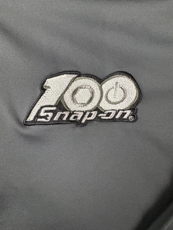 Sport-Tek Snap-on Shirt Mens Large Gray 1/4 Zip Pullover Long Sleeve Performance gallery